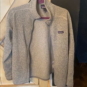Women’s Patagonia-Full Zip Fleece Jacket- Gray